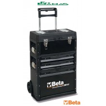 TROLLEY BETA  A 3 MODULI SOVRAPPONIBILI CON ASSORTIMENTO DI 212 UTENSILI UNIVERSALI ART. BW 4300E/21